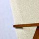Vintage Beige Boucle and Rosewood Model like B-310 Lounge Chair, 1970s