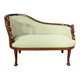 Small Mahogany Backsplash Daybed, Return from Egypt Style – Early 20th Century