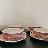 12 soup bowls and saucer service Villeroy&Boch Saar