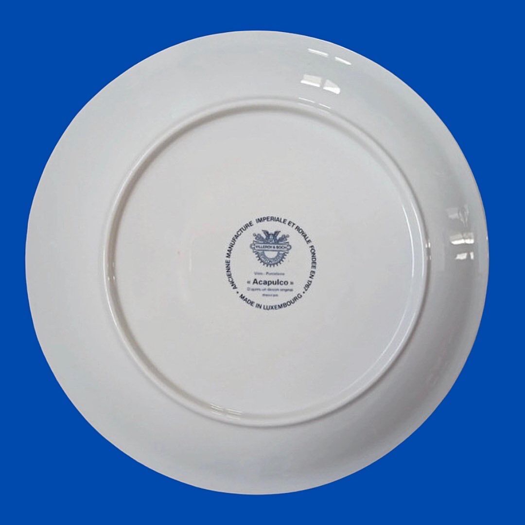 Acapulco plate villeroy & boch