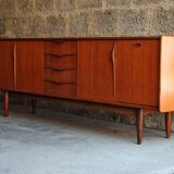 Teak sideboard by Johannes Andersen for Roche Bobois, 1960s