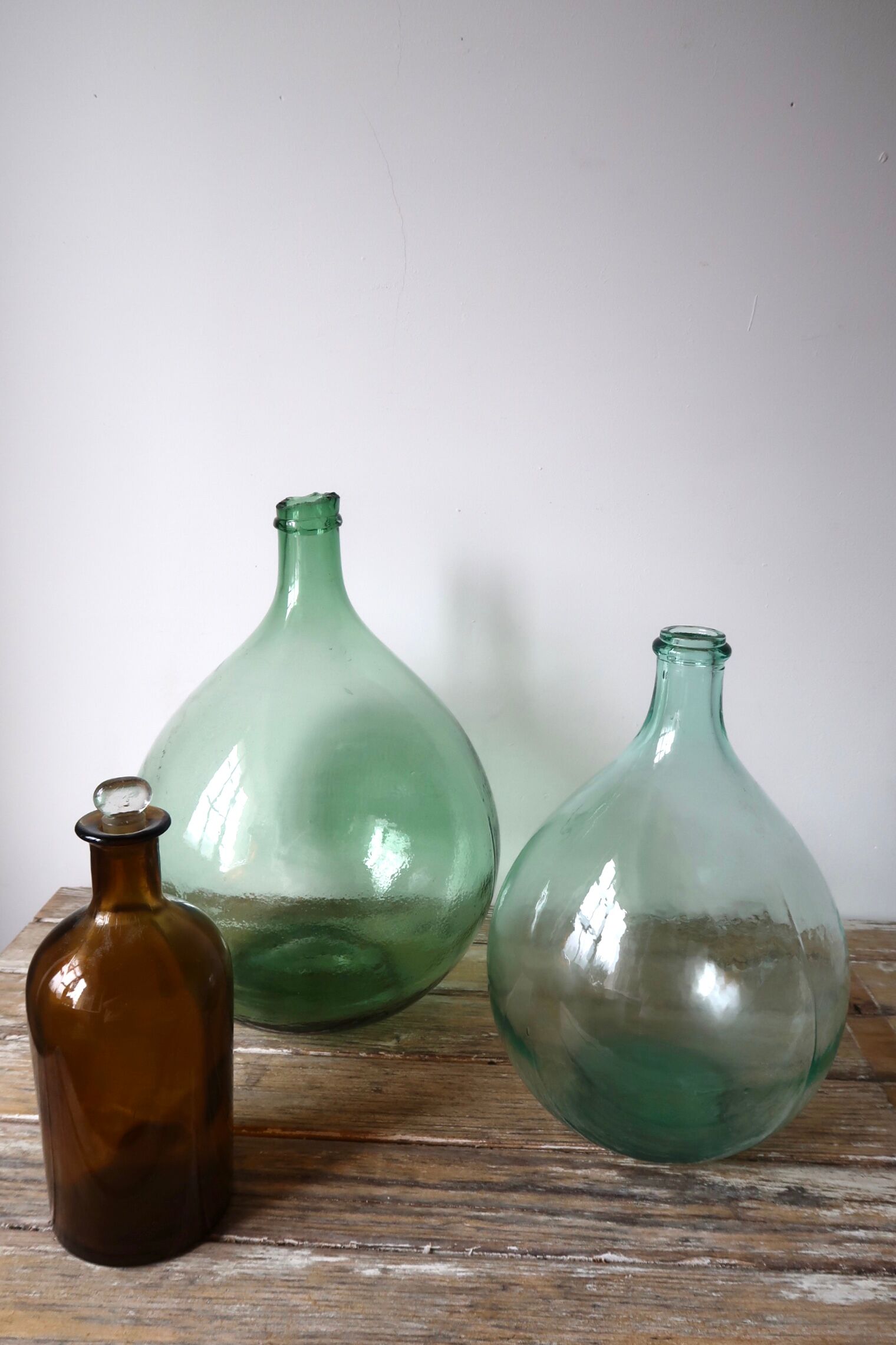 Dame-jeanne green 10 liters