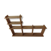 Etagère scandinave en bois années 50-60