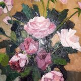 Oil on canvas by M.Mevel Roussel