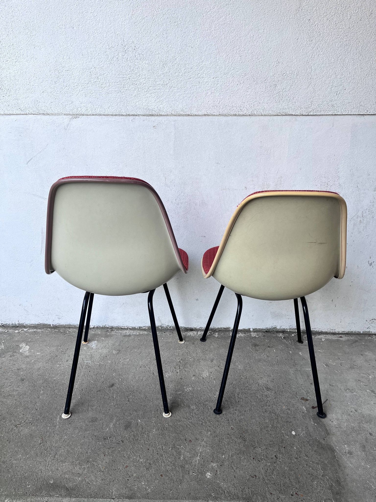 Chair by Charles Eames, seat by Alexander Girard, Ed. Herman Miller, 1960