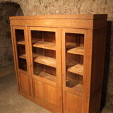 1940 oak glass library