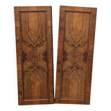 Paire de portes d'ancienne armoire
