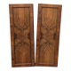 Pair of old cabinet doors