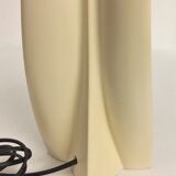 "Concorde" lamp vintage white ceramic 1960