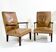 Paire de fauteuils modernes du milieu du siècle, vers 1950