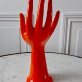 Vase soliflore main baguier vintage