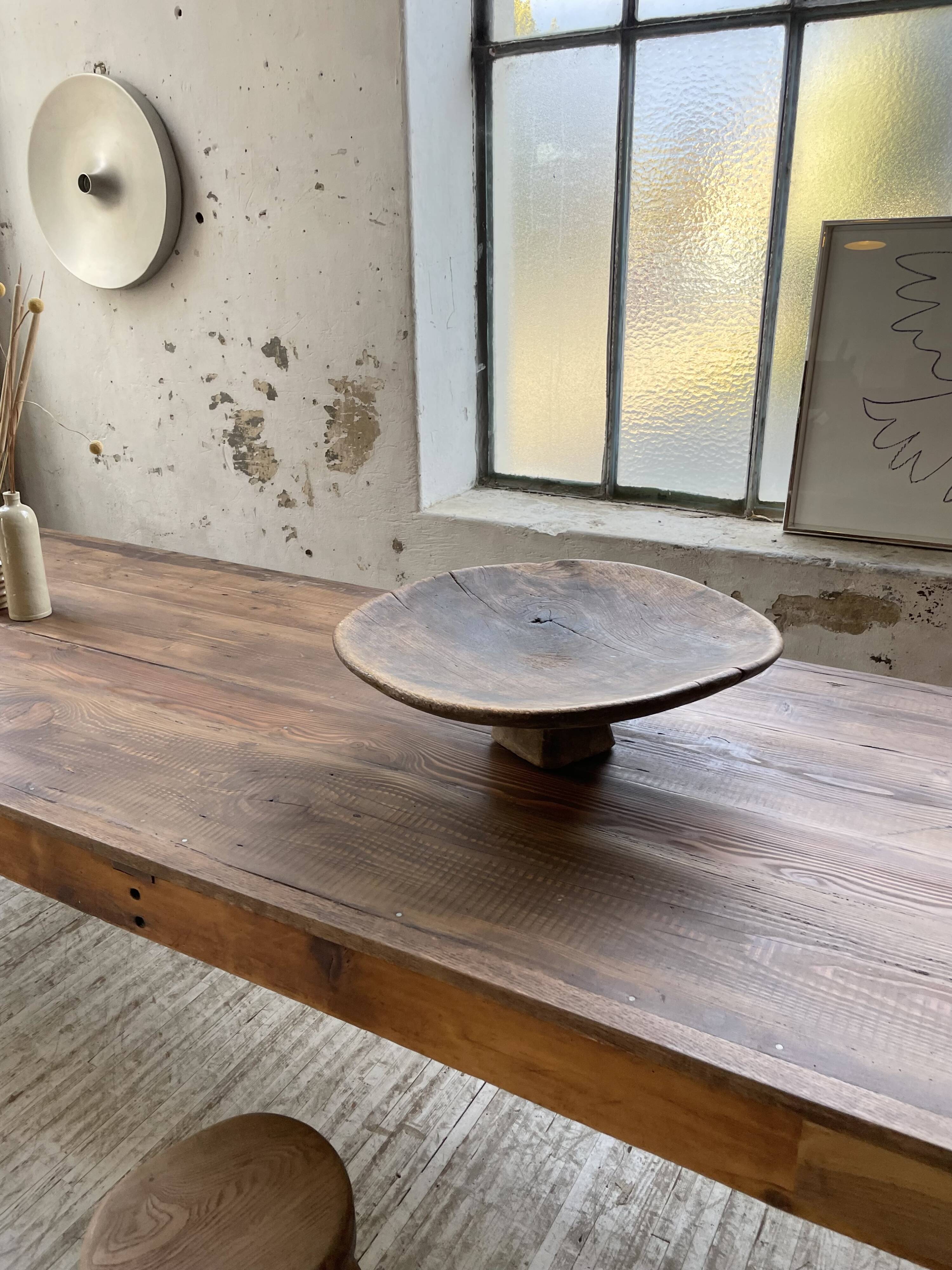 Mid-20th Tuareg wooden dish