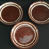 "Mary" Sarreguemines trio of cups