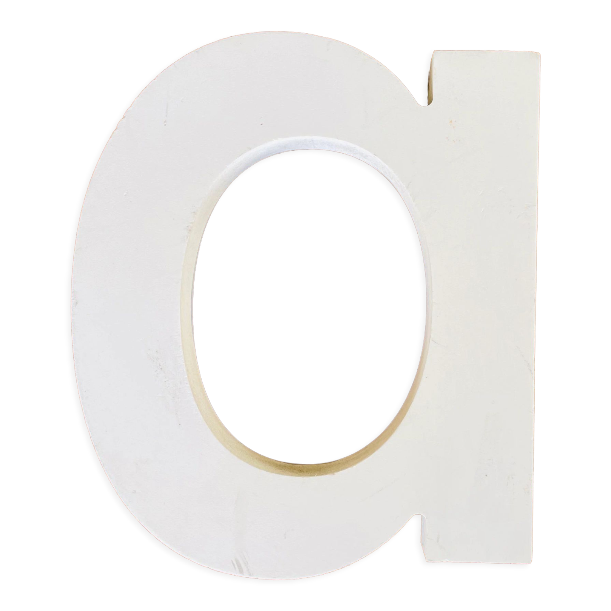 Wooden sign letter "a"