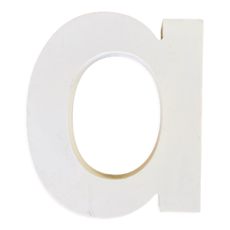 Lettre d’enseigne en bois « a »