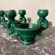 Pair of ceramic candlesticks
