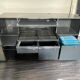 Bureau USM Haller – Gris Anthracite – Configuration complète - à Bordeaux