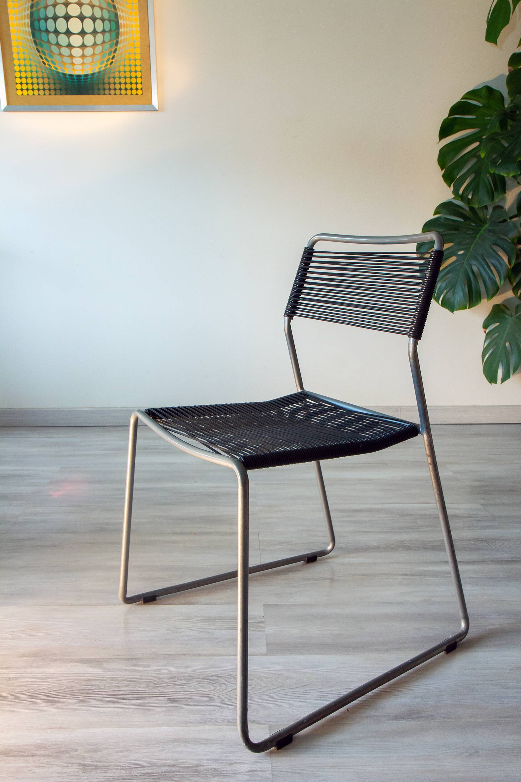 Melker 'spaghetti' chair by Lisa Norinder, vintage 1990s Ikéa