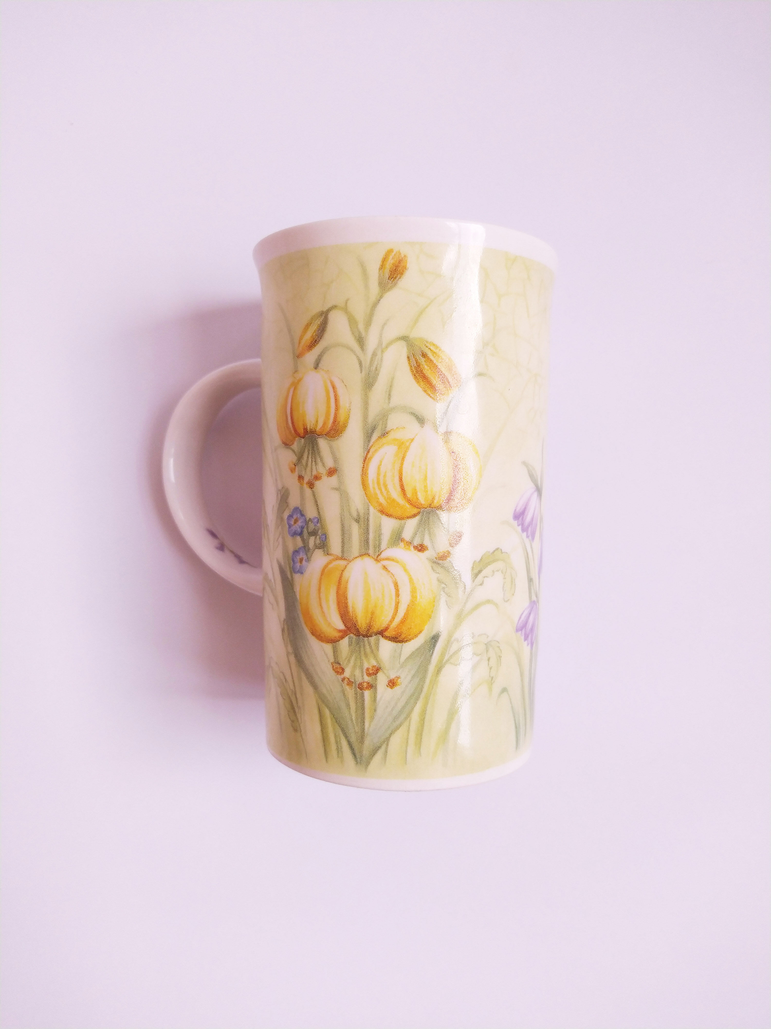 Mug Roy Kirkham foxglove fine bone china collection