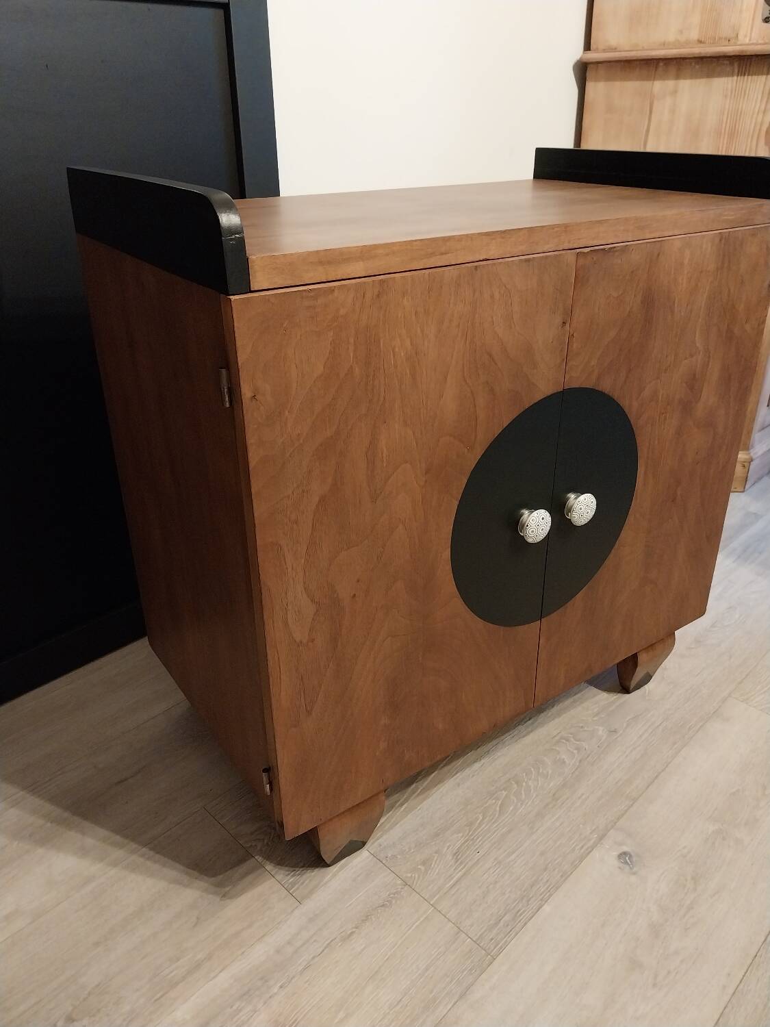 Art Deco bar cabinet