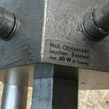 XL 60s 70s Chandelier Chandelier Pendant Lamp Chrome & Metal Design 60s 70s