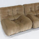 Vintage Italian curved modular sofa by Rossi di Albizzate 1970s