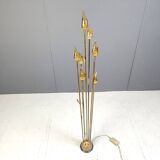 Murano glass leaf Floor Lamp, 1980s