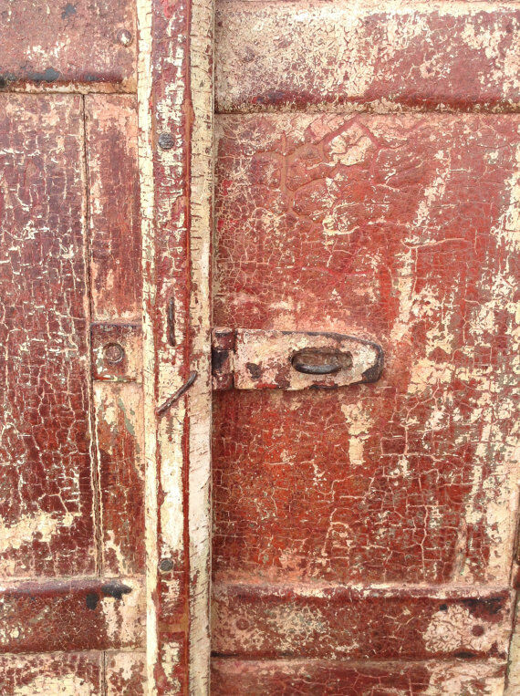 54x43cm Rajasthan wooden mirror