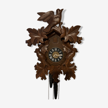 Vintage black forest cuckoo clock