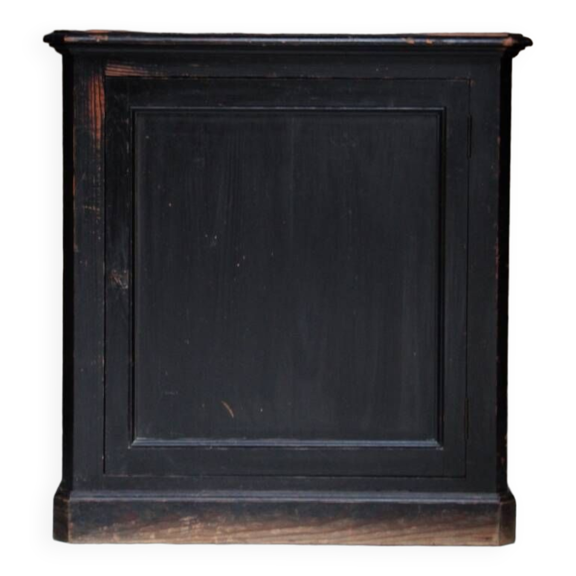 Blackened wood jam maker sideboard 19th Parisian style