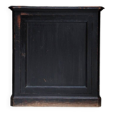 Blackened wood jam maker sideboard 19th Parisian style