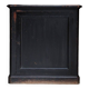 Blackened wood jam maker sideboard 19th Parisian style