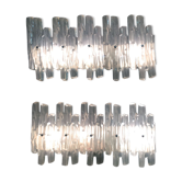 Pair of vintage lucite sconces, 1960