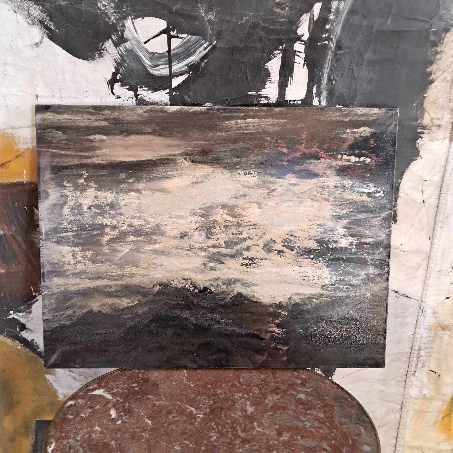 Modern composition oil painting