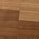 4x6 Checkered Pattern Brown Vintage Kilim Rug, 140x172Cm