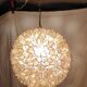 Capiz mother-of-pearl chandelier for Rausch, 1960s