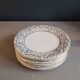 6 Mayer Wiesau Bavarian porcelain dessert plates