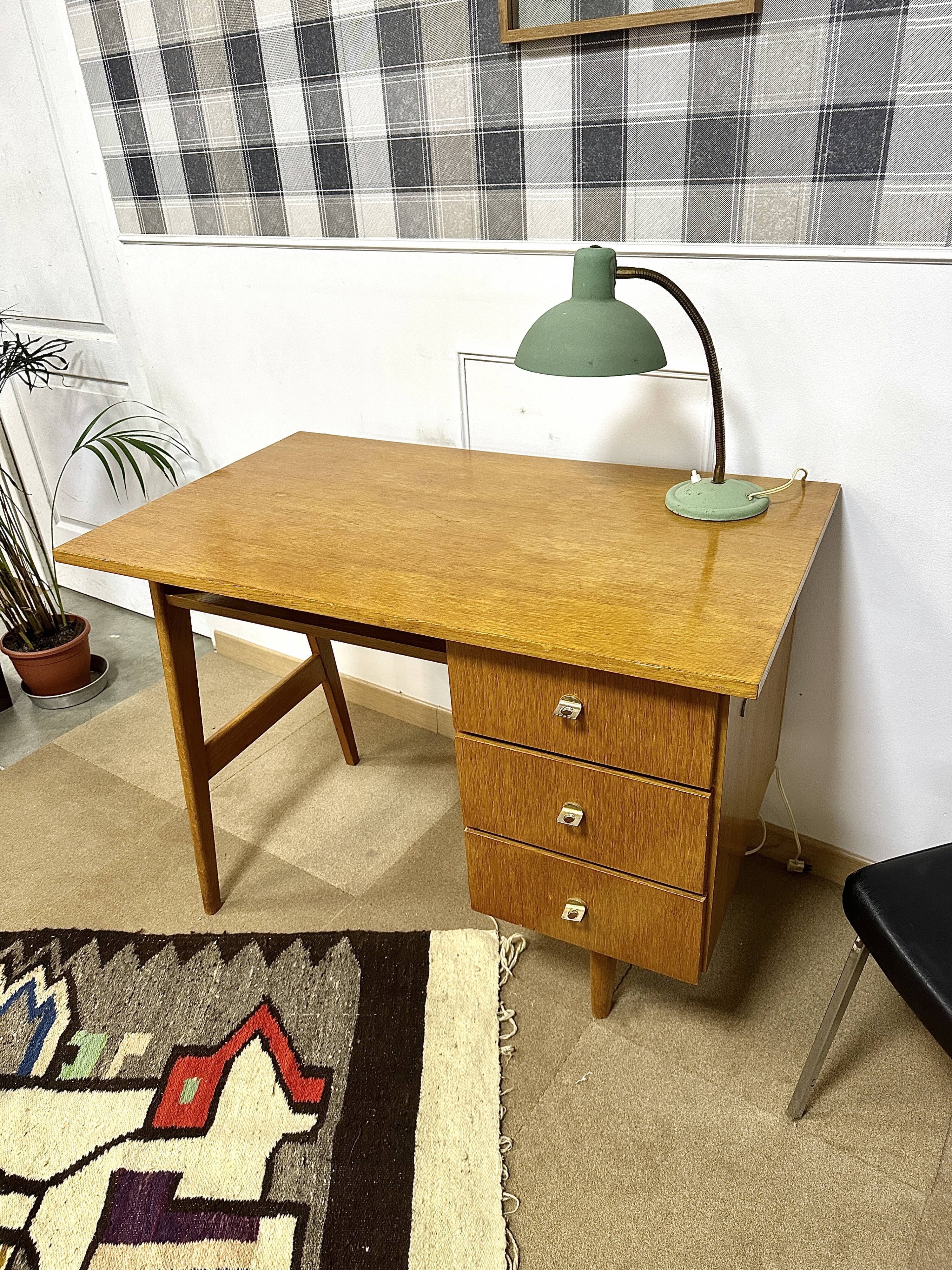 Vintage desk feet compass