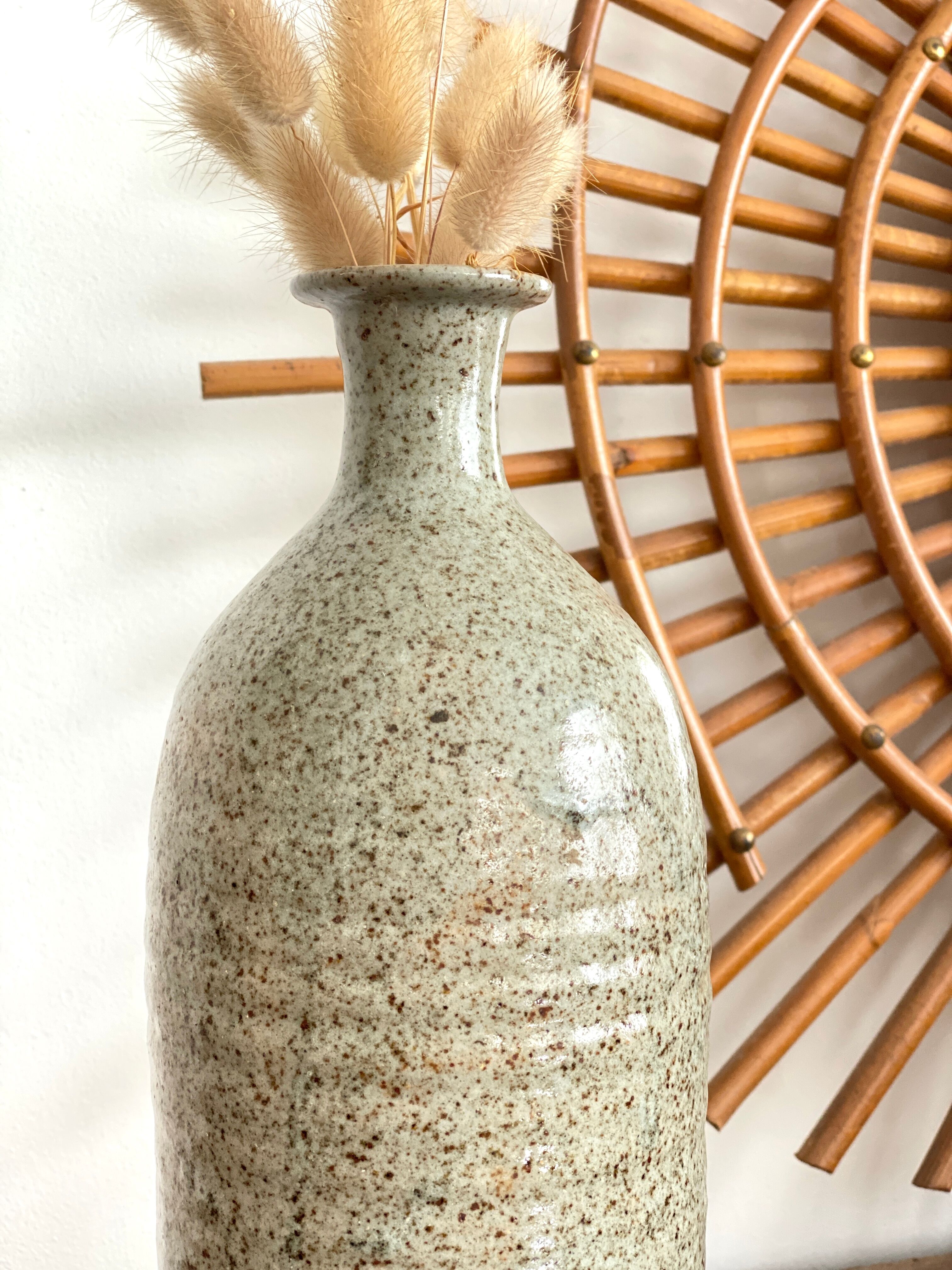 Vintage sandstone vase