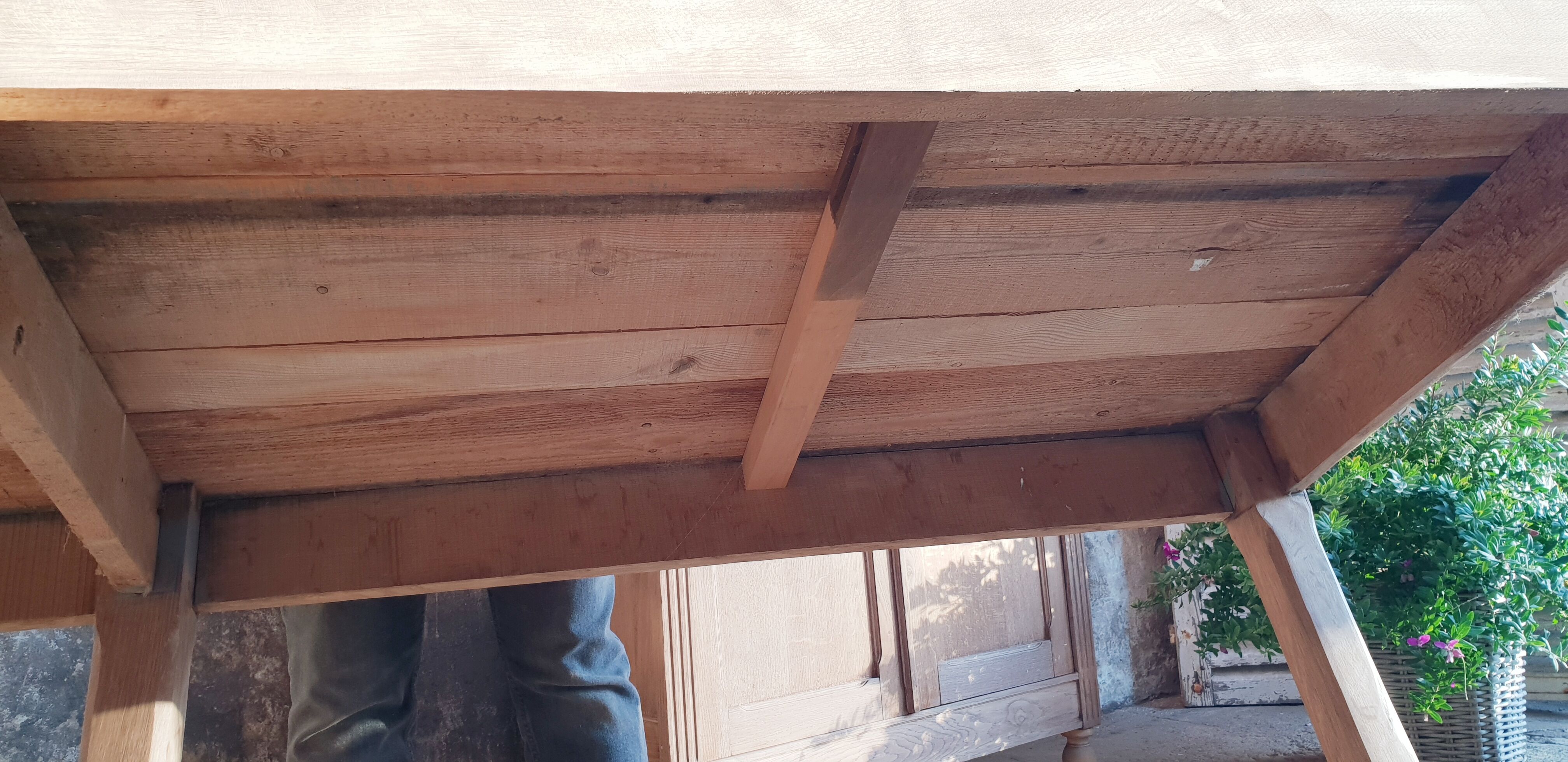 Vintage farmhouse table