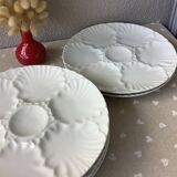 Bareuther Waldsassen Bavaria oyster plates