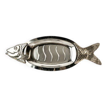 Vintage BMF Fish Serving Platter, Germany, 1970s
