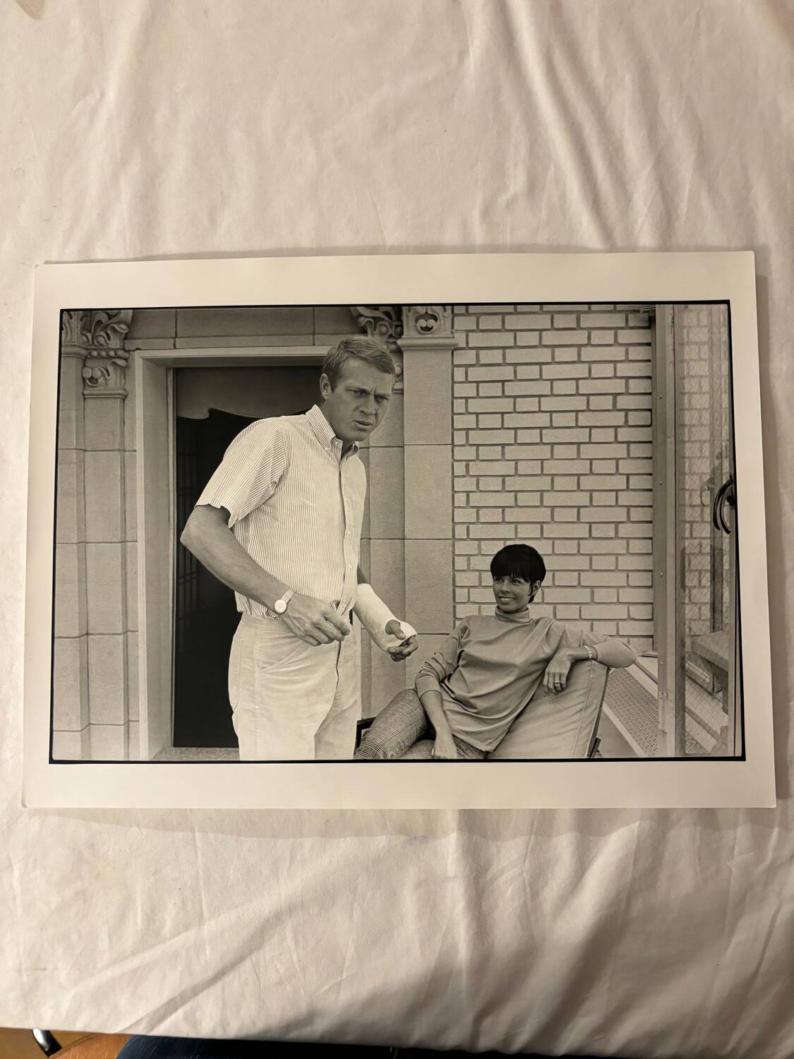 Film photo Steve Mac Queen by William Claxton
