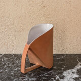 Emidio Galassi, modernist shaped pitcher in partially glazed ceramic
