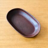 Vintage brown Dutch ceramic dish