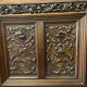Armoire ancienne style néo-gothique