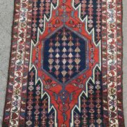 Tapis vintage noué main 1960, 135 cm x 208 cm