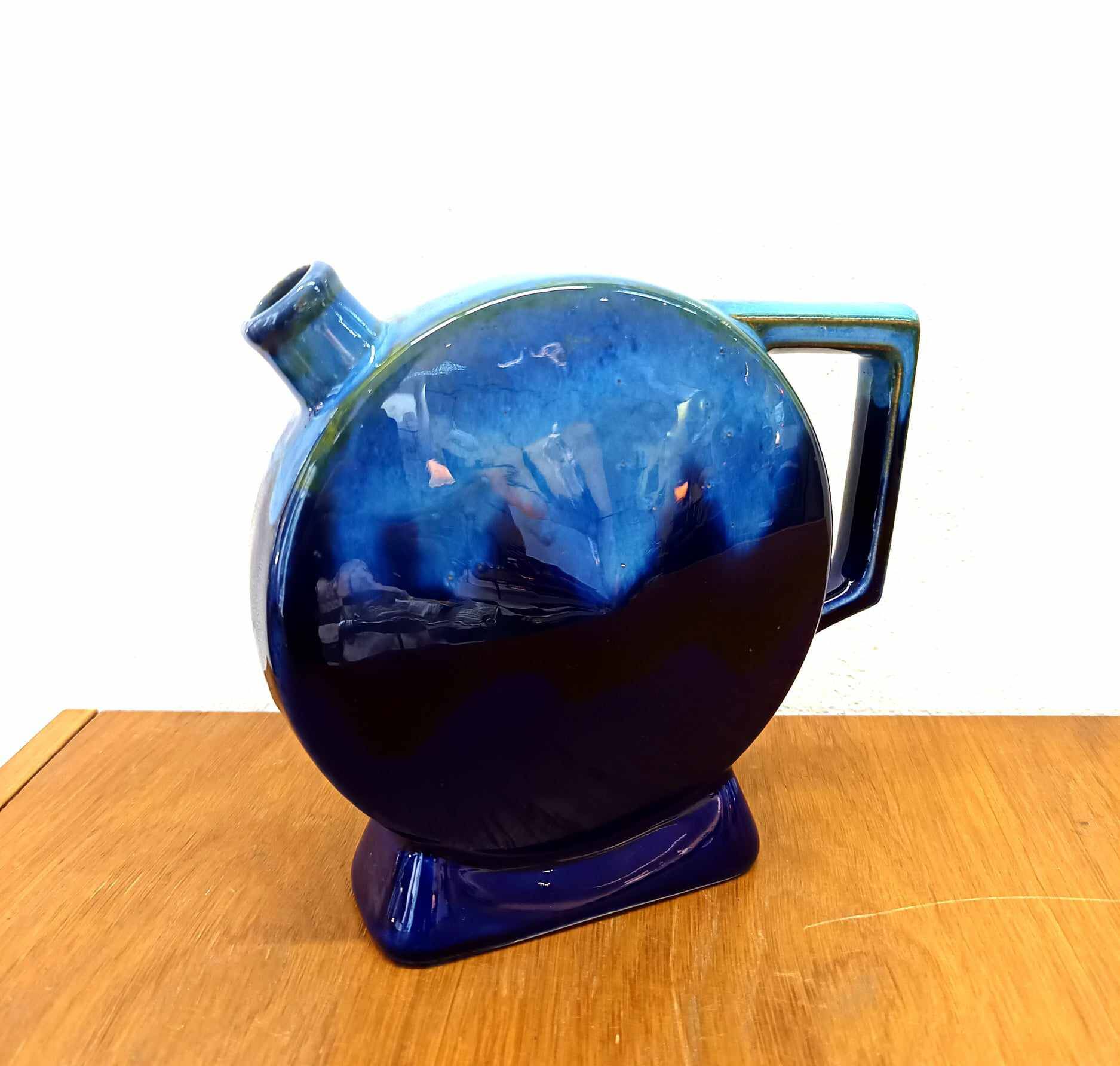Gourde en céramique art déco Denbac