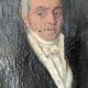 Old portrait oil on canvas country decoration