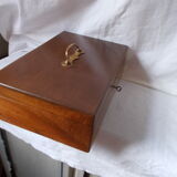 Solid walnut box